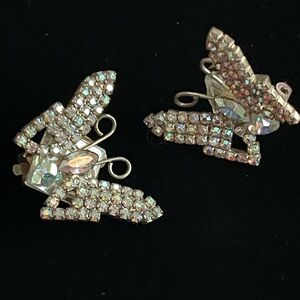 Vintage clip on earrings.